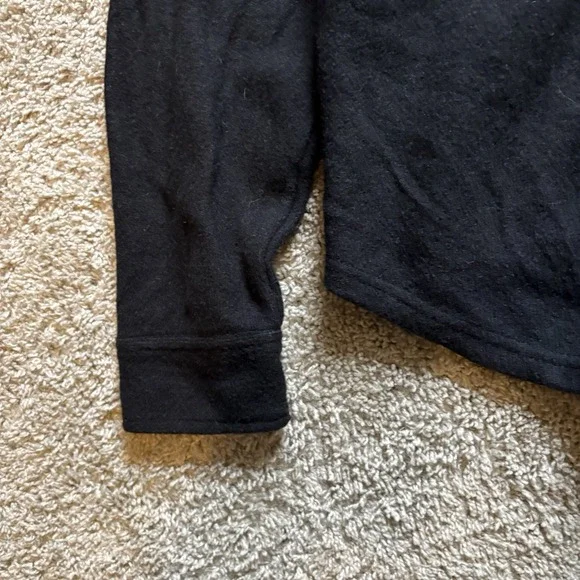 NWT Toad & Co. Men's Kennicott Wool Blend Button Up Shirt Jacket Black Sz Med - Picture 3 of 10